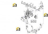 Турбонагнетатель в сборе 60349739