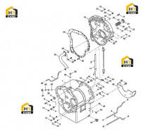 Крышка задняя КПП 60138967