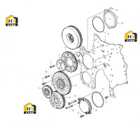 Крышка зубчатого колеса 60349723
