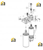 Фильтр топливный 60349731