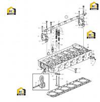 Головка блока цилиндров 60349715