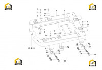 Механизм перемещения кабины 10679877 (часть 1)