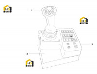 Панель управления правая 13484326