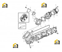 Патрубок впускной 60349737