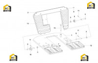 Педаль двойная 12142583