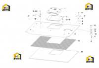 Пластина закрытия заливного отверстия 11338703