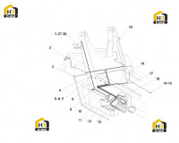 Система электрическая рамы 13487569 (часть 1)
