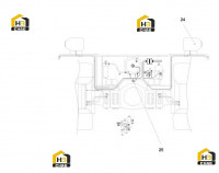 Система электрическая рамы 13487569 (часть 3)