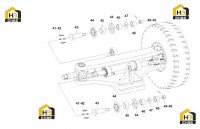 Вал рулевого управления 14112723 (часть 3)