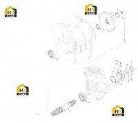 Вал выходной 60139925
