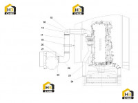Воздухозаборник 13572217