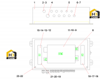 Блок управления спредером