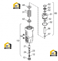 Клапан тормозной