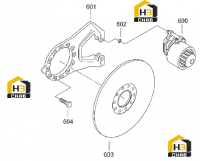 Диск тормозной