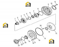Маховик в сборе