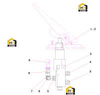 Педаль тормоза