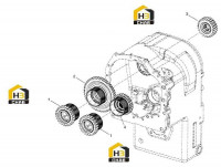 Шестерни зубчатые