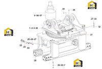 Станина крепления спредера (часть 2)