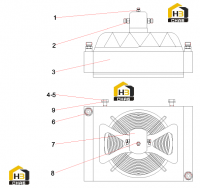 Узел охлаждающего устройства