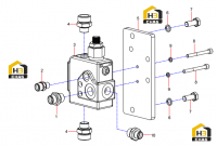 Блок клапанов предварительной заправки