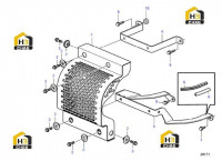 Экран тепловой для турбонаддува
