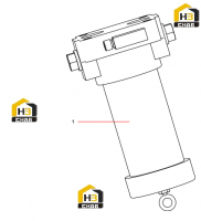 Фильтр масляный под давлением