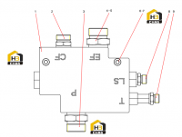 Группа приоритетная клапанов
