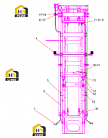 Жгут проводов мачтового сигнала