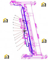 Система гидравлическая бокового переключения