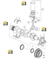 Вал коленчатый