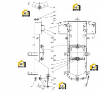 Рама задняя