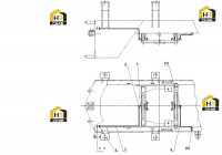 Труба смазочная задней рамы