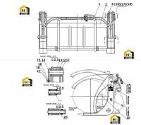 Зажим вилки