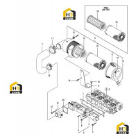 Коллектор всасывающий и воздухоочиститель