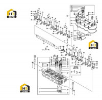 Головка блока цилиндров и крышка