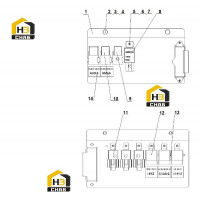 Проводка реле