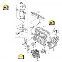 Трубка масляная в сборе