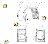 Узел дверной