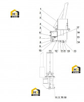 Узел управления дроссельной заслонкой
