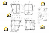 Комплектующие кабины