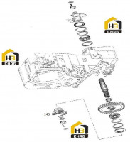 Фланец выходной