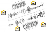 Передача заднего хода и сцепление второй передачи