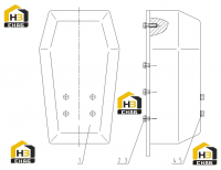 Противовес передний