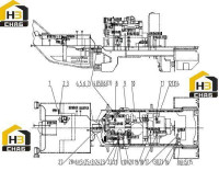 Проводка задней рамы