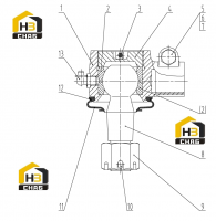 Шаровой шарнир