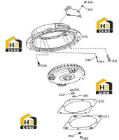 Узел соединения двигателя
