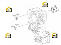 Вал приводной насоса рулевого управления