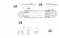 Цилиндр вилочный