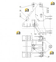 Комплект передней рамы