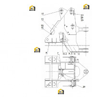 Комплектующие передней рамы